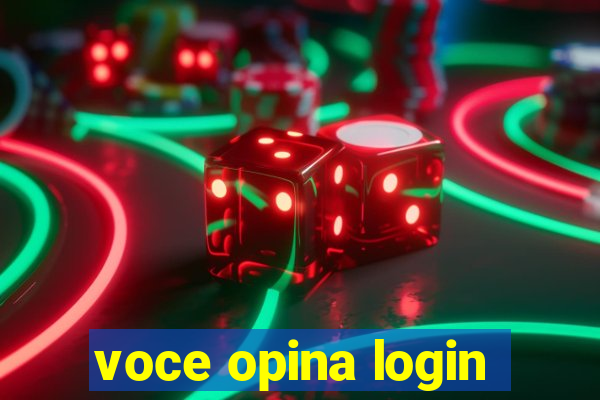 voce opina login